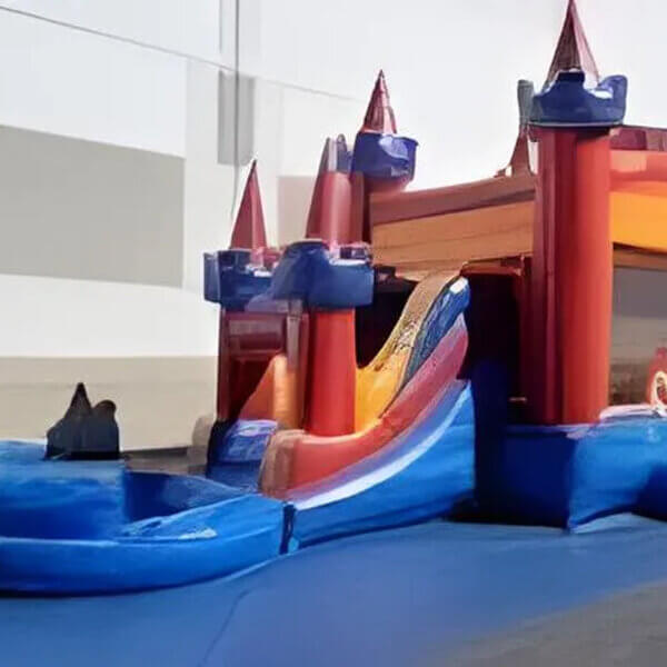 Fire Combo Jumper Slide Wet or Dry