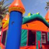 Orange Sunshine Bouncy House Rental