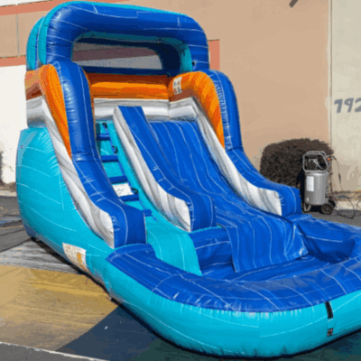 Blue Splash Water Slide