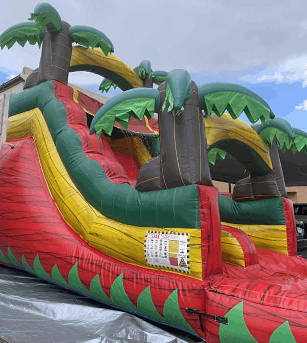 Tropical Red Jungle Water Slide - Image 2