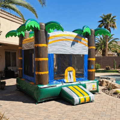 Tiki Island Bounce House