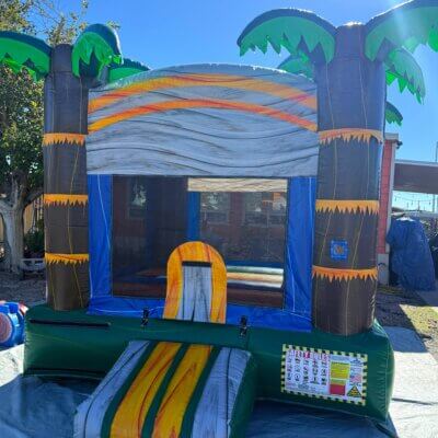 Tiki Island Bounce House