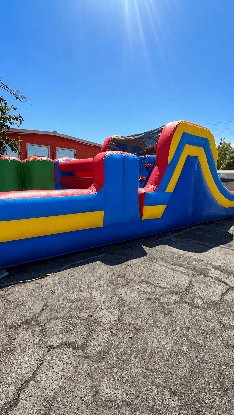 32' Turbo Dash Dual-Lane Obstacle Course - Image 2